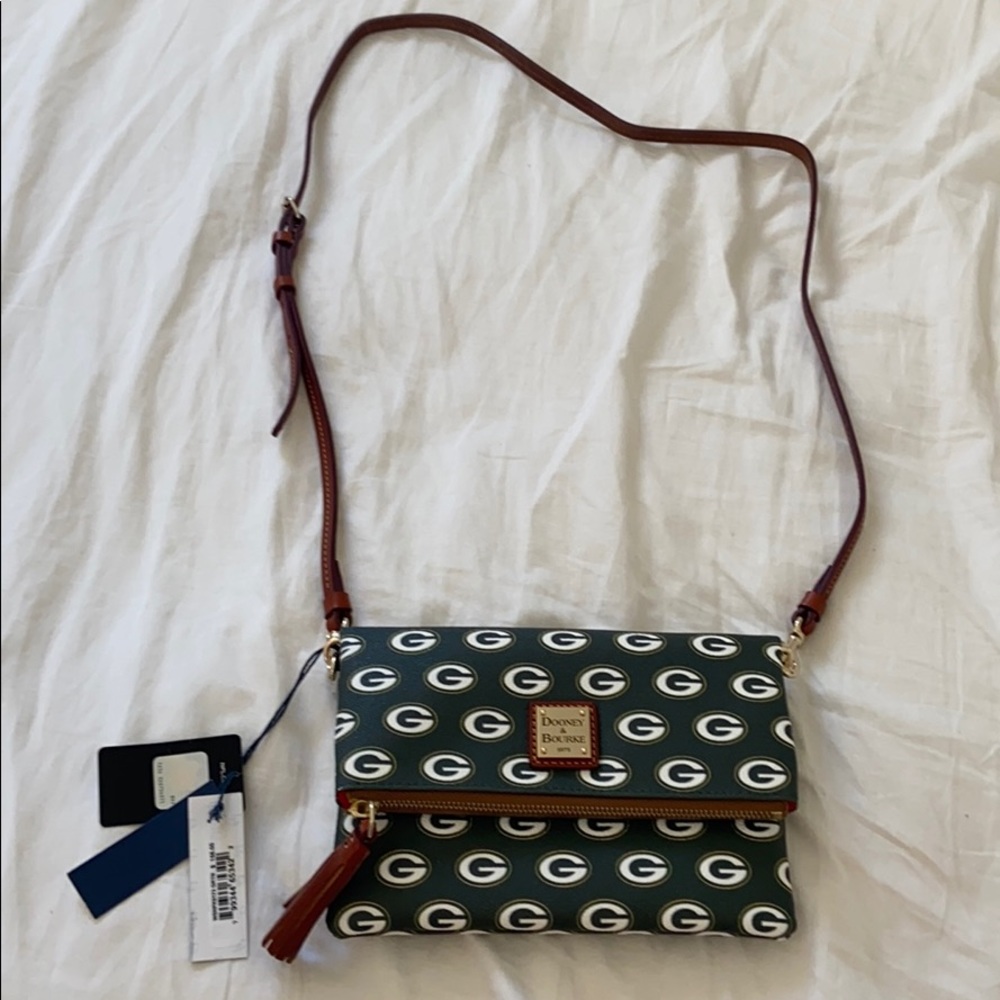 Dooney & Bourke foldover zip crossbody